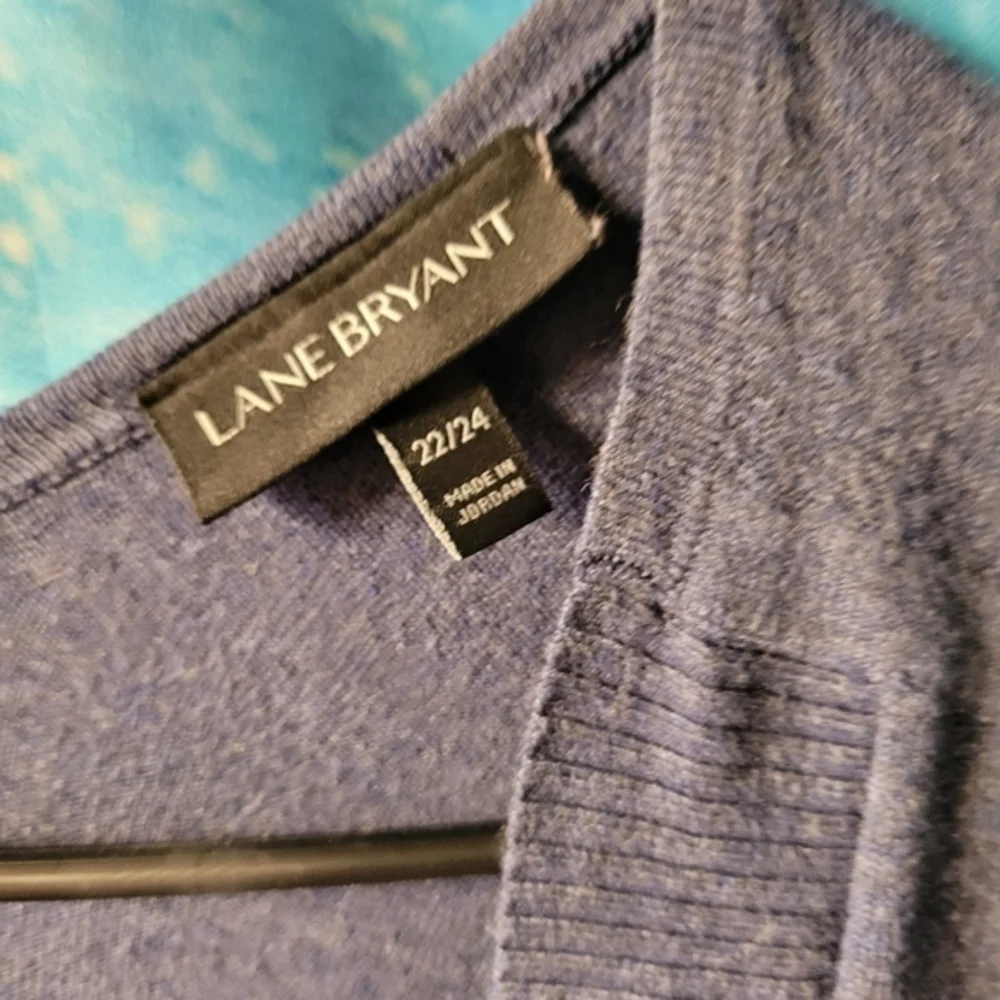Lane Bryant long Cardigan dark‎ blue size 22/24
